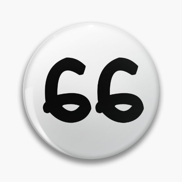 Item preview, 66, sixty-six, black, ninja designed and sold by Numbers-Art.