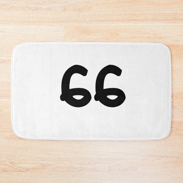 Item preview, 66, sixty-six, black, ninja designed and sold by Numbers-Art.