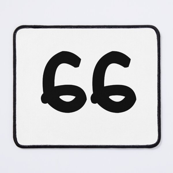 Item preview, 66, sixty-six, black, ninja designed and sold by Numbers-Art.