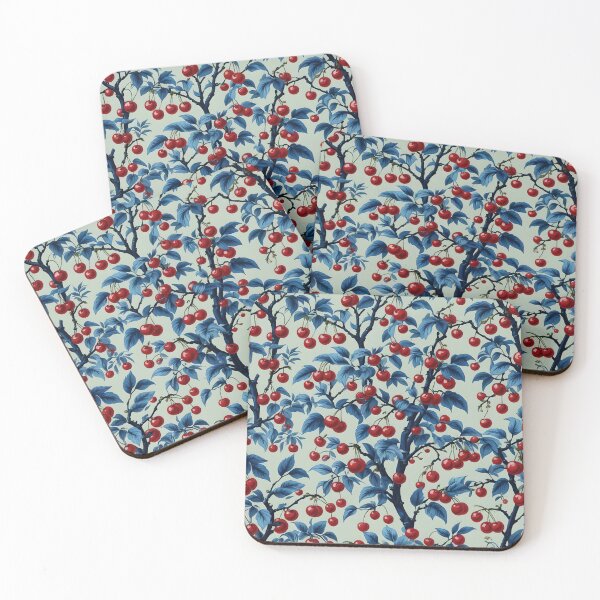 Item preview, Cherries Blue Willow  designed and sold by SoniaSarkali.