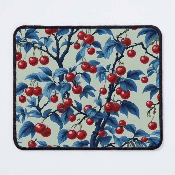 Item preview, Cherries Blue Willow  designed and sold by SoniaSarkali.