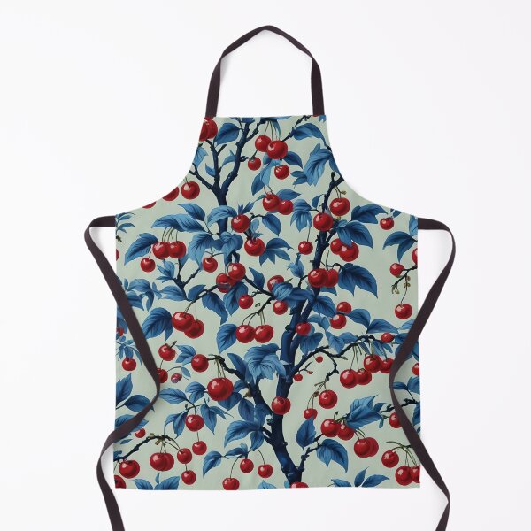 Item preview, Cherries Blue Willow designed and sold by SoniaSarkali.