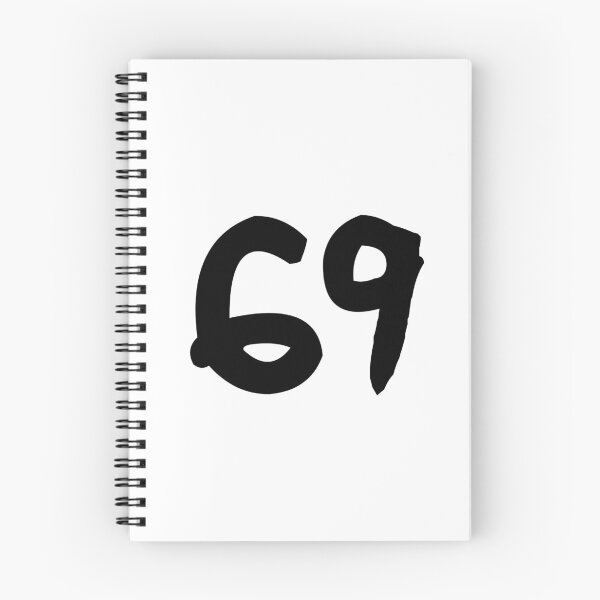 Item preview, 69, sixty-nine, black, ninja designed and sold by Numbers-Art.