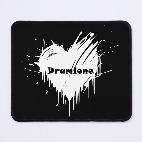 Item preview, Dramione white heart splash art designed and sold by EmeraldeaArt.