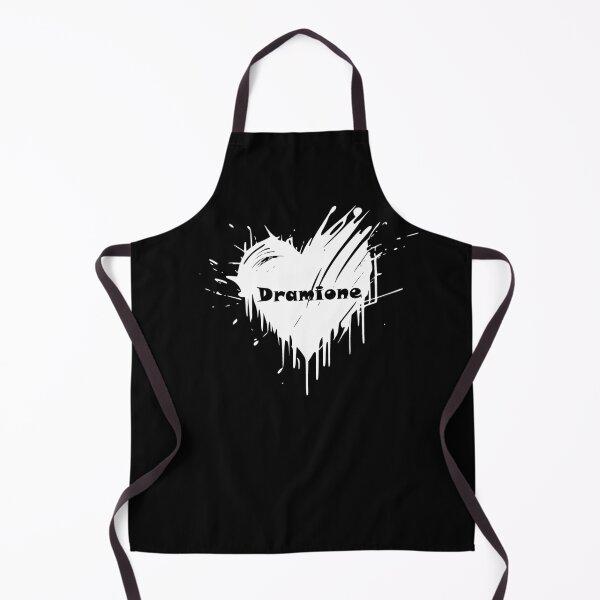 Item preview, Dramione white heart splash art designed and sold by EmeraldeaArt.