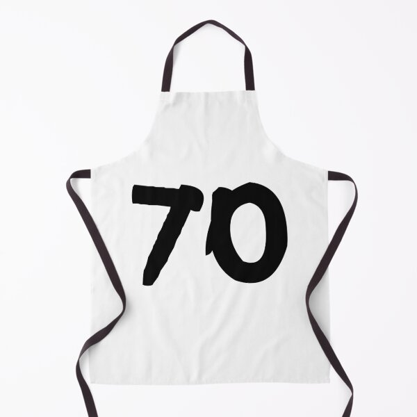 Item preview, 70, seventy, black, ninja designed and sold by Numbers-Art.
