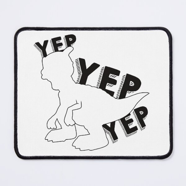 Item preview, Yep Yep Yep silhouette  designed and sold by geekartistry.