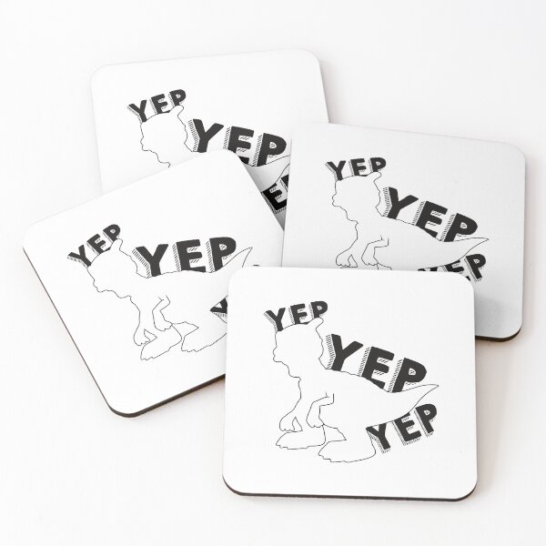 Item preview, Yep Yep Yep silhouette  designed and sold by geekartistry.