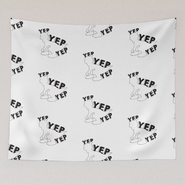 Item preview, Yep Yep Yep silhouette  designed and sold by geekartistry.