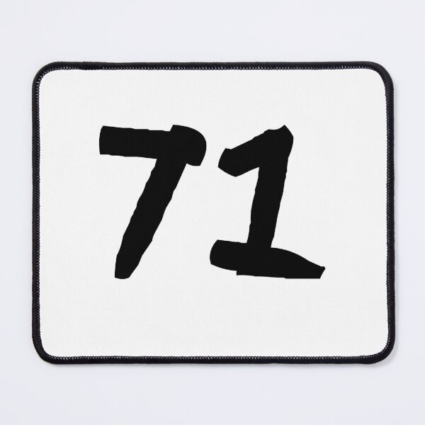 Item preview, 71, seventy-one, black, ninja designed and sold by Numbers-Art.
