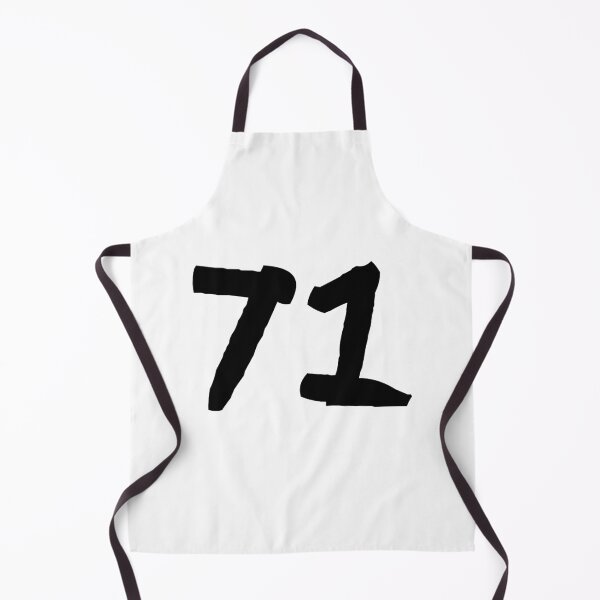 Item preview, 71, seventy-one, black, ninja designed and sold by Numbers-Art.