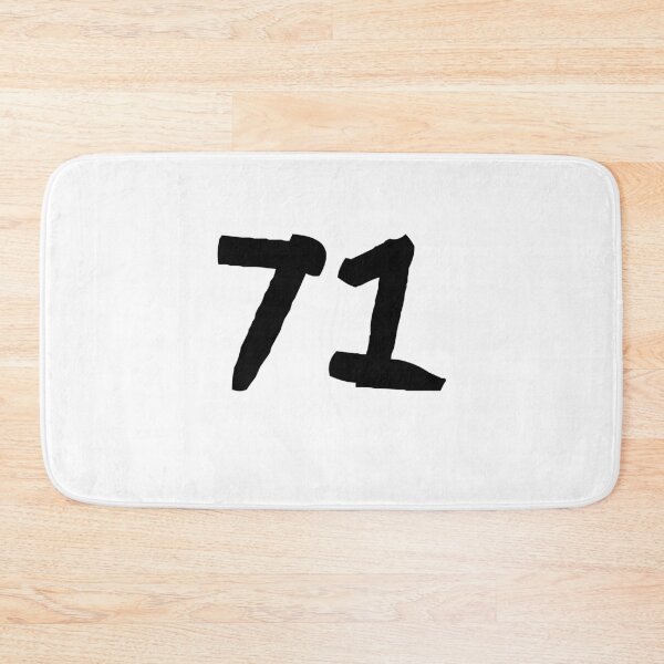 Item preview, 71, seventy-one, black, ninja designed and sold by Numbers-Art.