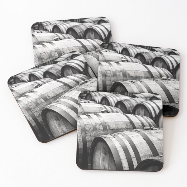 Item preview, Barrels - Black and White designed and sold by KootenayDesigns.