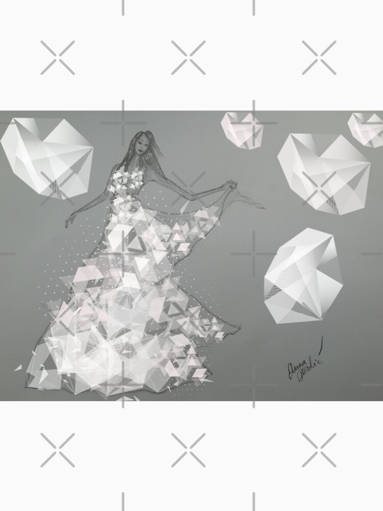 Dancing Girl, A Bridal Fashion Illustration by IvanaKada
