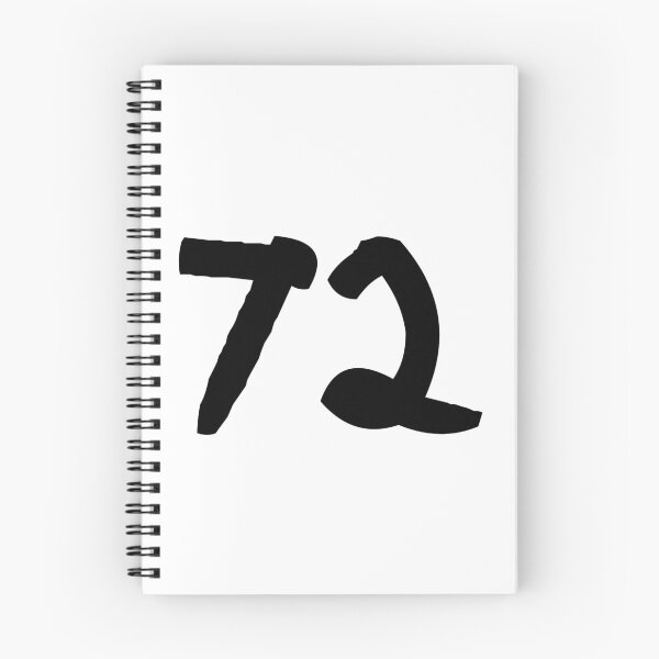 Item preview, 72, seventy-two, black, ninja designed and sold by Numbers-Art.