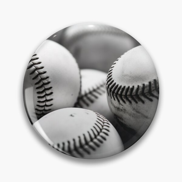 Item preview, Baseballs - Black and White designed and sold by KootenayDesigns.