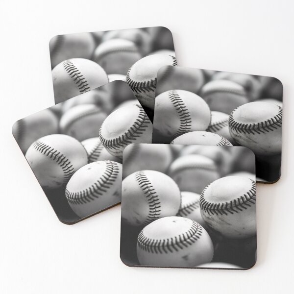 Item preview, Baseballs - Black and White designed and sold by KootenayDesigns.