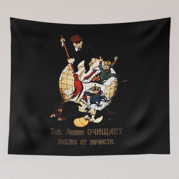 Item preview, 444 Comrade Lenin Cleans The World Of Evil	 designed and sold by ztvmsqhgjiw55.