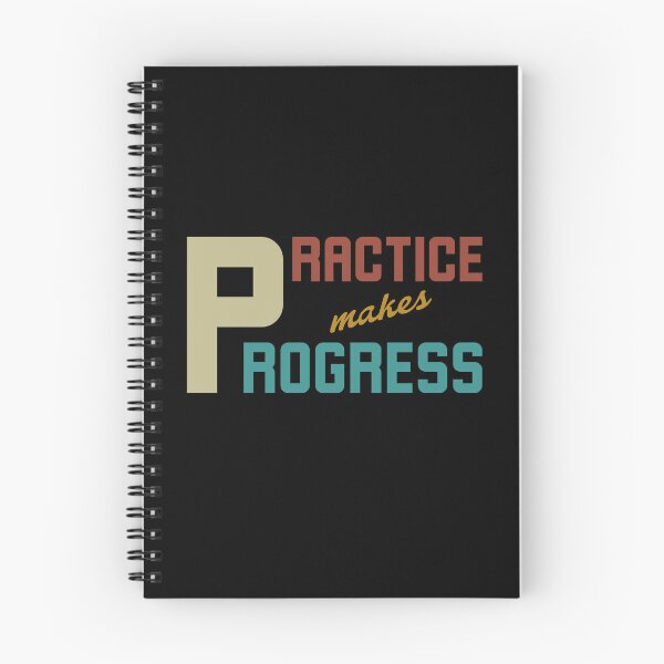 Item preview, Practice makes Progress Personal Growth Achieve Goals designed and sold by KLArtzStore.