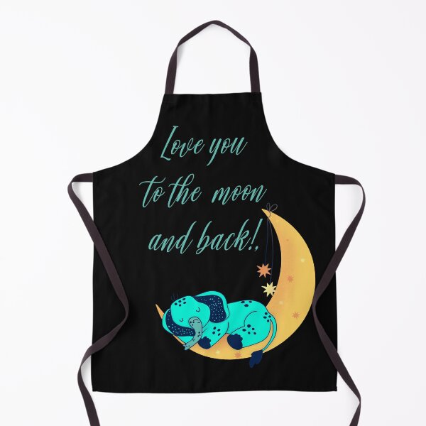 Item preview, Cute elephant sleeping on a moon with loving message designed and sold by SimoesArtistry.