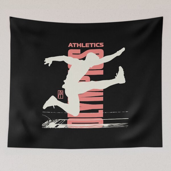 Item preview, OLYMPICS - SUMMER GAMES - ATHLETICS - Long jump - 2 designed and sold by ArtProjectShop.