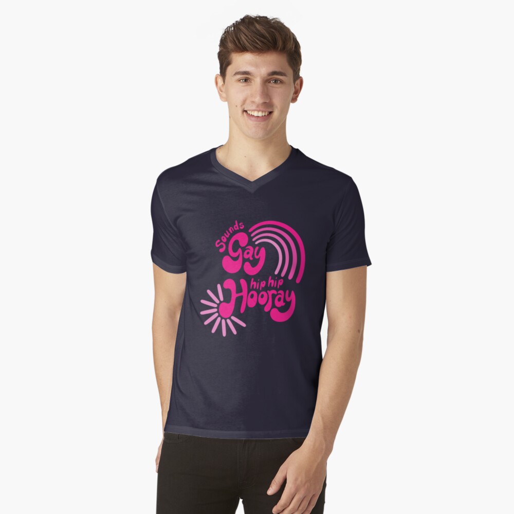 Item preview, V-Neck T-Shirt designed and sold by DelightfullyDo.