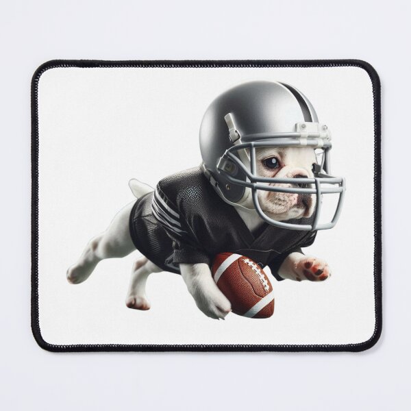 Item preview, Frenchie Leaping for a Touchdown designed and sold by TTVenue.