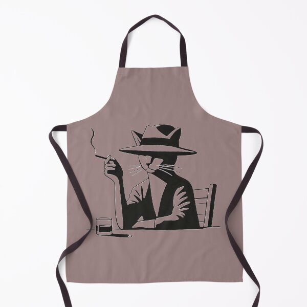 Item preview, Mr cat wearing a straw hat and smoking a cigarette designed and sold by Dragon-Kingdom.