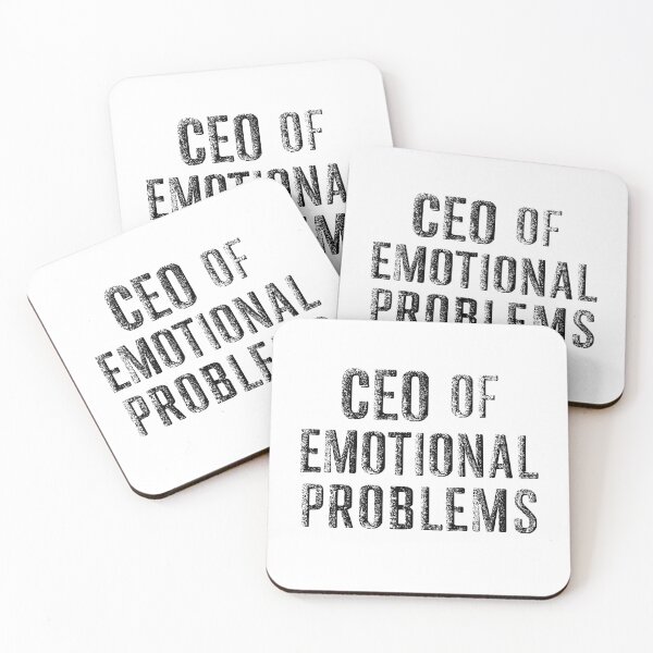 Item preview, Vintage CEO OF EMOTIONAL PROBLEMS  designed and sold by My Kozy Shoppe.