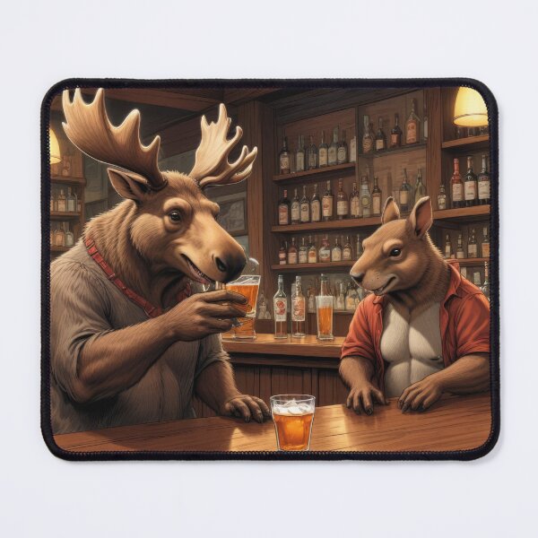 Item preview, Meeting of the Minds - Moose Lodge designed and sold by AlaskaBorg.