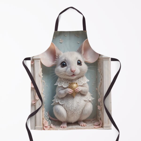Artikelvorschau, Niedliche kleine Maus steht in einer Wandnische entworfen und verkauft von TheArtOfPat.