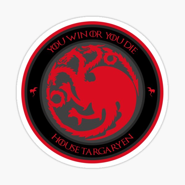 Item preview, House Targaryen - You win or you die designed and sold by ytalo-radf.