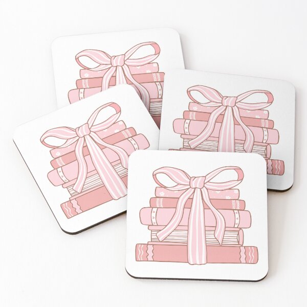 Item preview, Pink Book Stack With Bow  designed and sold by EmeryJH.