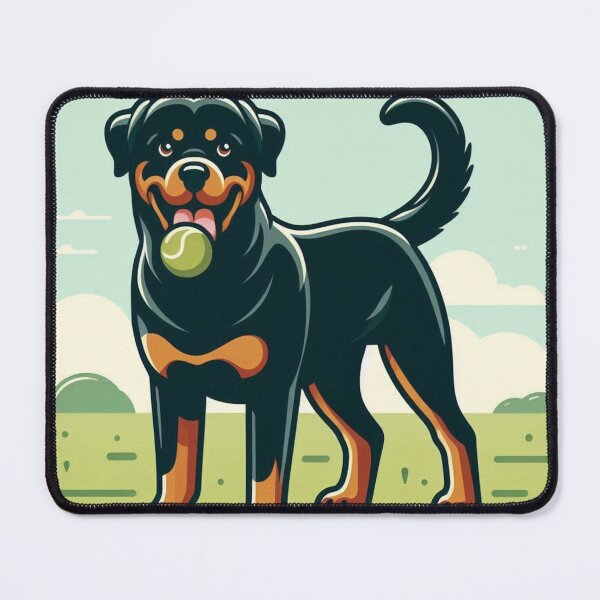 Item preview, Rottweiler Dog designed and sold by FuzyFriendHaven.