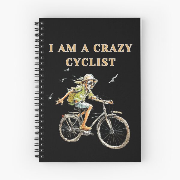 Item preview, I Am A Crazy Cyclist designed and sold by mirciashop.