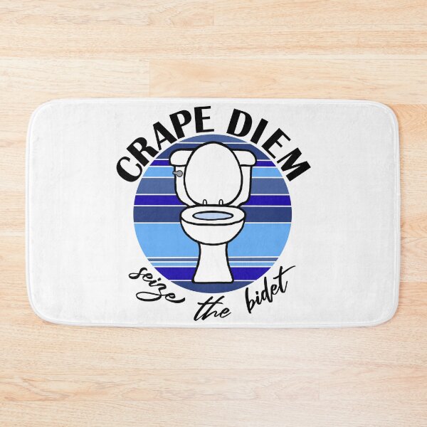 Item preview, Crape diem seize the bidet designed and sold by Shackled Shark.