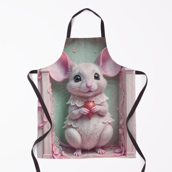 Artikelvorschau, Niedliche kleine Maus steht in einer Wandnische entworfen und verkauft von TheArtOfPat.