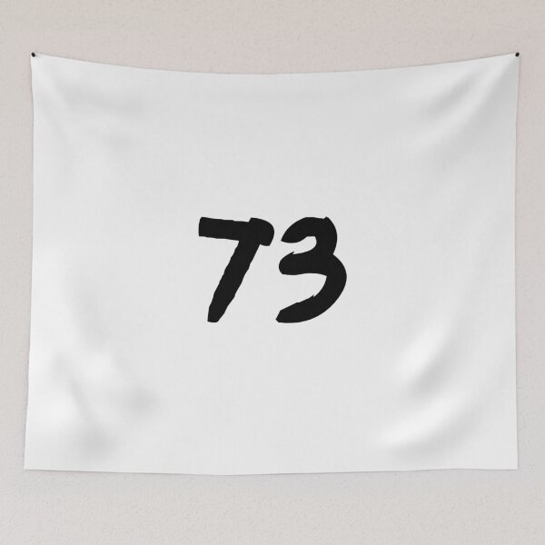 Item preview, 73, seventy-three, black, ninja designed and sold by Numbers-Art.