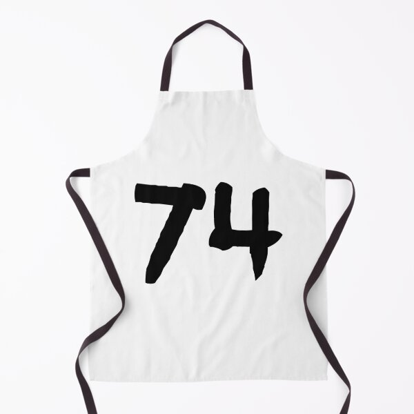 Item preview, 74, seventy-four, black, ninja designed and sold by Numbers-Art.