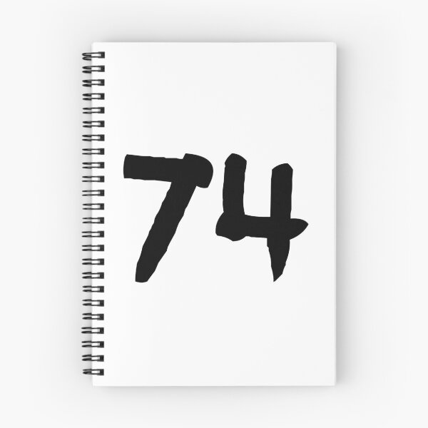 Item preview, 74, seventy-four, black, ninja designed and sold by Numbers-Art.