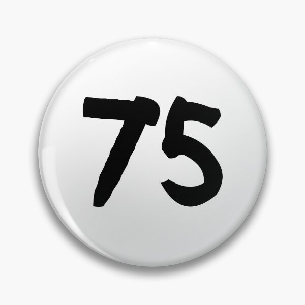 Item preview, 75, seventy-five, black, ninja designed and sold by Numbers-Art.