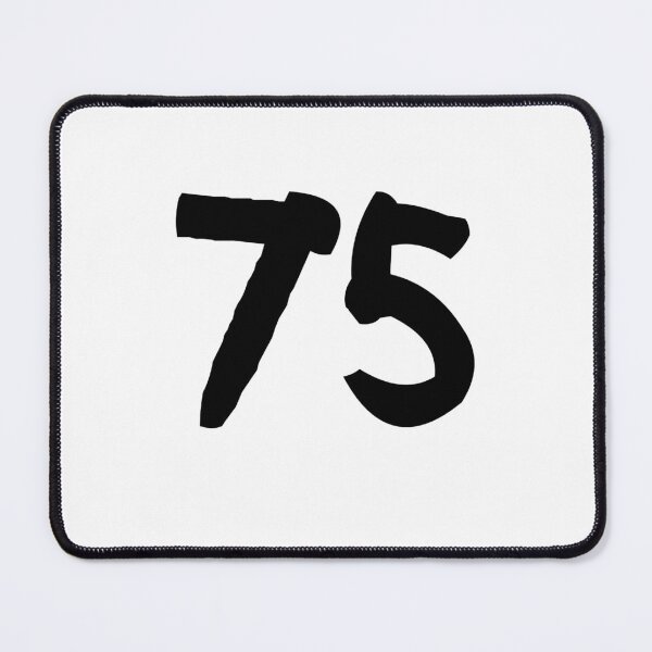 Item preview, 75, seventy-five, black, ninja designed and sold by Numbers-Art.