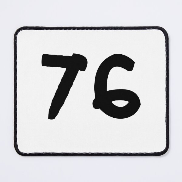 Item preview, 76, seventy-six, black, ninja designed and sold by Numbers-Art.