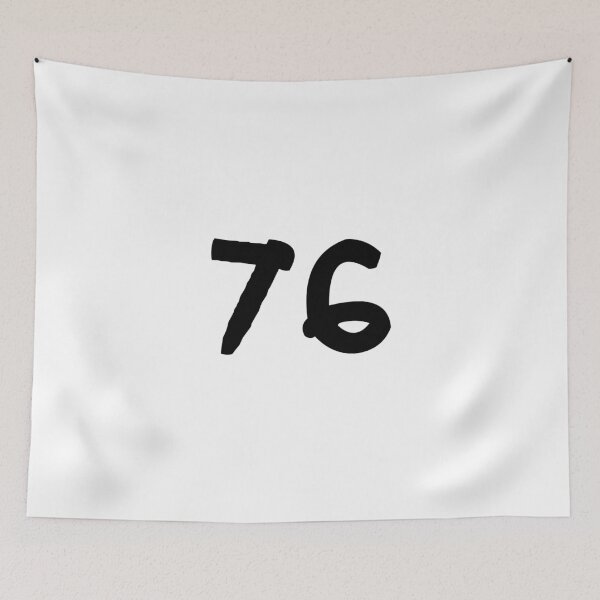Item preview, 76, seventy-six, black, ninja designed and sold by Numbers-Art.