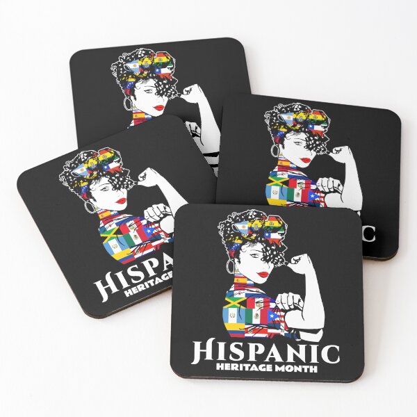 Item preview, Hispanic Heritage Month Woman Latino Countries Flag Gift designed and sold by NUMAcreations.