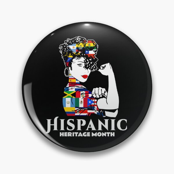 Item preview, Hispanic Heritage Month Woman Latino Countries Flag Gift designed and sold by NUMAcreations.