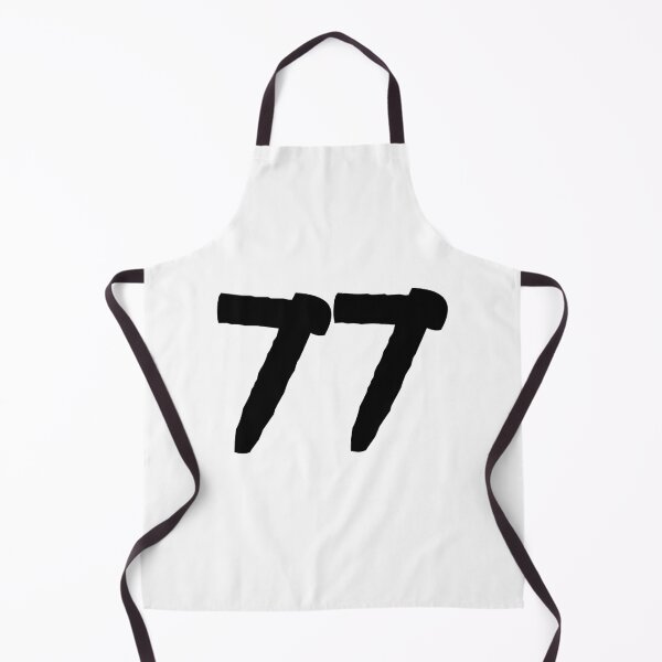 Item preview, 77, seventy-seven, black, ninja designed and sold by Numbers-Art.