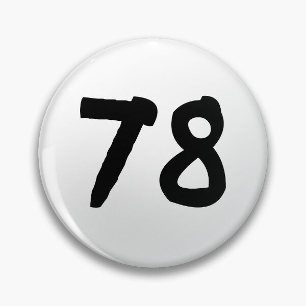 Item preview, 78, seventy-eight, black, ninja designed and sold by Numbers-Art.