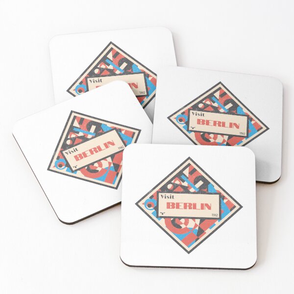 Item preview, Berlin Art Deco Luggage Label designed and sold by designkitsch.