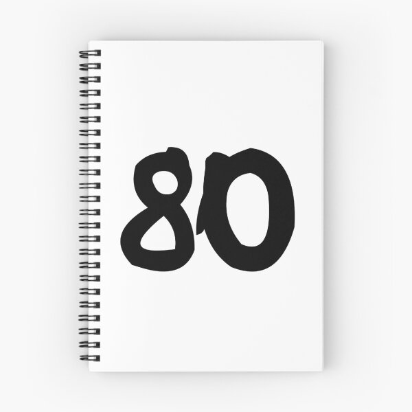 Item preview, 80, eighty, black, ninja designed and sold by Numbers-Art.